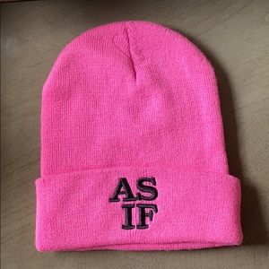 “AS IF” Beanie